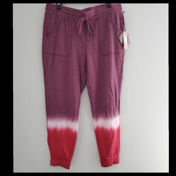 NWT Knox Rose Tie Dye Pocket Joggers Size Large - Picture 2 of 6